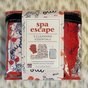 Spa Escape- 5 Cleaning Essentials Leopard Set